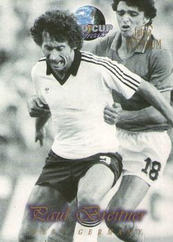 Paul Breitner West Germany Futera World Cup Greats Platinum 1998 #6