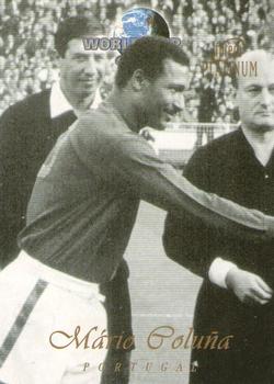 Mario Coluna Portugal Futera World Cup Greats Platinum 1998 #8