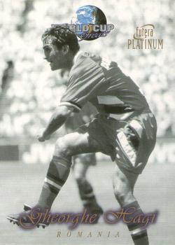 Gheorghe Hagi Romania Futera World Cup Greats Platinum 1998 #15