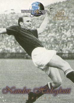 Nandor Hidegkuti Hungary Futera World Cup Greats Platinum 1998 #17