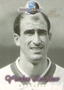 Yordan Letchkov Bulgaria Futera World Cup Greats Platinum 1998 #24