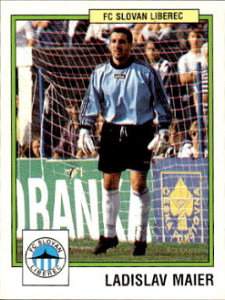 Ladislav Maier Slovan Liberec samolepka Panini Cesky Fotbal 1997 #212