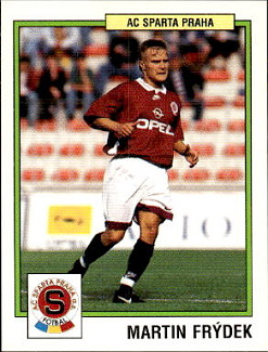 Martin Frydek Sparta Praha samolepka Panini Cesky Fotbal 1997 #238