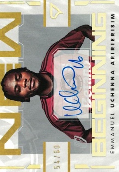 Emmanuel Uchenna Aririerisim Sparta Praha SportZoo Chance Liga 2024/25 2. serie New Beginnings Auto /60 #NBS-EU