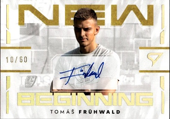 Tomas Fruhwald Bohemians Praha SportZoo Chance Liga 2024/25 2. serie New Beginnings Auto /60 #NBS-TF