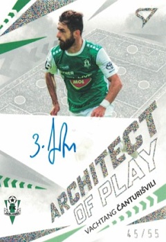 Vachtang Canturisvili Jablonec SportZoo Chance Liga 2024/25 2. serie Achitects of Play Auto /55 #APS-VC