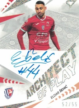 Eldar Sehic Pardubice SportZoo Chance Liga 2024/25 2. serie Achitects of Play Auto /55 #APS-ES