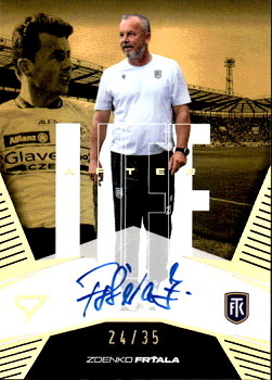 Zdenko Frtala Teplice SportZoo Chance Liga 2024/25 2. serie Afterlife Auto /35 #ALS-ZF