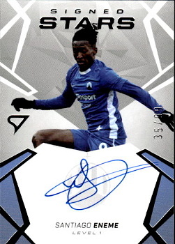 Santiago Eneme Liberec SportZoo Chance Liga 2024/25 2. serie Signed Stars - Level 1 /99 #SL1-SE