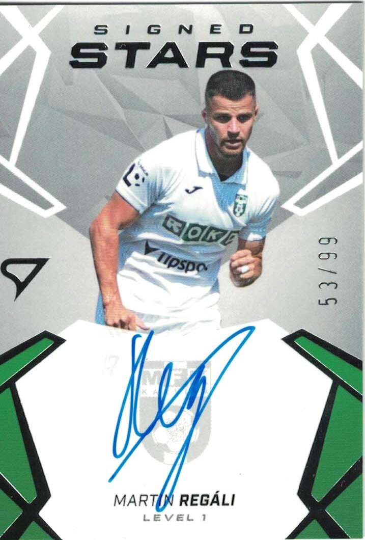 Martin Regali Karvina SportZoo Chance Liga 2024/25 2. serie Signed Stars - Level 1 /99 #SL1-MR