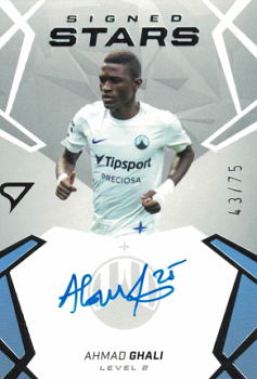 Ahmad Ghali Liberec SportZoo Chance Liga 2024/25 2. serie Signed Stars - Level 2 /75 #SL2-AG