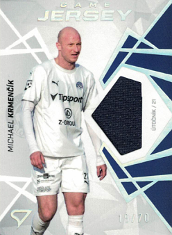 Michael Krmencik Slovacko SportZoo Chance Liga 2024/25 2. serie Game Jersey /70 #GJ-KR