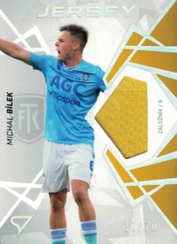 Michal Bilek Teplice SportZoo Chance Liga 2024/25 2. serie Game Jersey /70 #GJ-MB