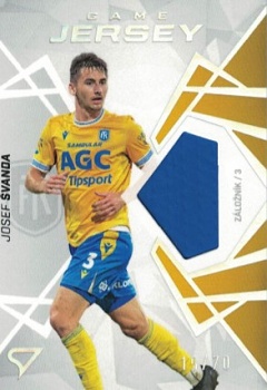 Josef Svanda Teplice SportZoo Chance Liga 2024/25 2. serie Game Jersey /70 #GJ-SV