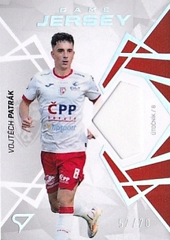 Vojtech Patrak Pardubice SportZoo Chance Liga 2024/25 2. serie Game Jersey /70 #GJ-VP