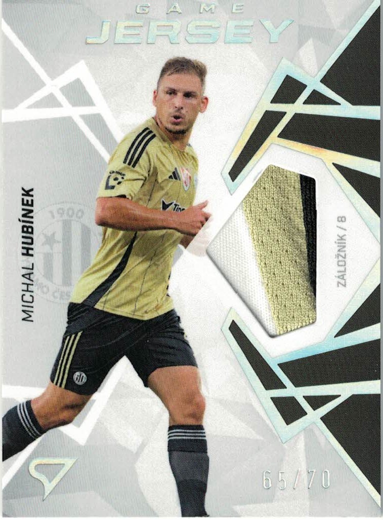 Michal Hubinek Ceske Budejovice SportZoo Chance Liga 2024/25 2. serie Game Jersey /70 #GJ-HU