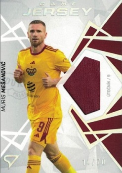 Muris Mesanovic Dukla Praha SportZoo Chance Liga 2024/25 2. serie Game Jersey /70 #GJ-MM