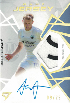 Michal Hlavaty Liberec SportZoo Chance Liga 2024/25 2. serie Game Jersey Auto /25 #GJS-HL