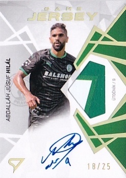 Abdallah Jusuf Hilal Bohemians Praha SportZoo Chance Liga 2024/25 2. serie Game Jersey Auto /25 #GJS-AH
