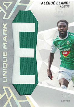 Alexis Alegue Elandi Jablonec SportZoo Chance Liga 2024/25 2. serie Unique Mark #UM-AA