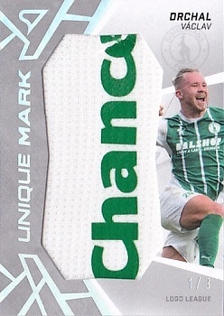 Vaclav Drchal Bohemians Praha SportZoo Chance Liga 2024/25 2. serie Unique Mark #UM-VD