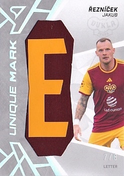 Jakub Reznicek Dukla Praha SportZoo Chance Liga 2024/25 2. serie Unique Mark /2 #UM-JR