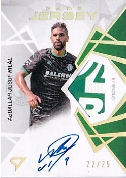 Abdallah Jusuf Hilal Bohemians Praha SportZoo Chance Liga 2024/25 2. serie Game Jersey Auto /25 #GJS-AH