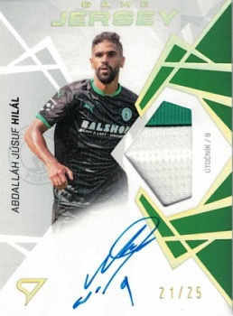 Abdallah Jusuf Hilal Bohemians Praha SportZoo Chance Liga 2024/25 2. serie Game Jersey Auto /25 #GJS-AH