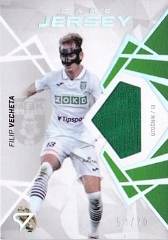 Filip Vecheta Karvina SportZoo Chance Liga 2024/25 2. serie Game Jersey /70 #GJ-FV