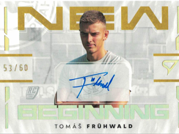 Tomas Fruhwald Bohemians Praha SportZoo Chance Liga 2024/25 2. serie New Beginnings Auto /60 #NBS-TF