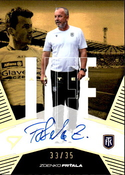 Zdenko Frtala Teplice SportZoo Chance Liga 2024/25 2. serie Afterlife Auto /35 #ALS-ZF