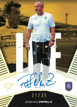 Zdenko Frtala Teplice SportZoo Chance Liga 2024/25 2. serie Afterlife Auto /35 #ALS-ZF