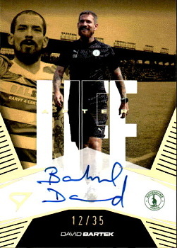 David Bartek Bohemians Praha SportZoo Chance Liga 2024/25 2. serie Afterlife Auto /35 #ALS-DB