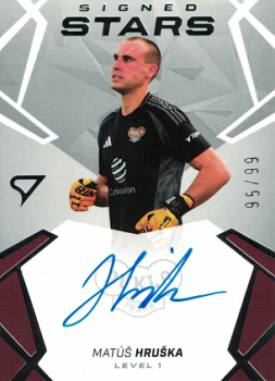 Matus Hruska Dukla Praha SportZoo Chance Liga 2024/25 2. serie Signed Stars - Level 1 /99 #SL1-MH