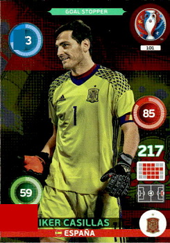 Juanfran Spain Panini UEFA EURO 2016 Goal Stopper #101