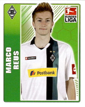 Marco Reus Rookie Borussia Monchengladbach samolepka Topps Bundesliga 2009/10 #306