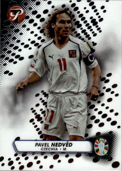 Pavel Nedved Czech Republic Topps Pristine Road to UEFA EURO 2024 #24