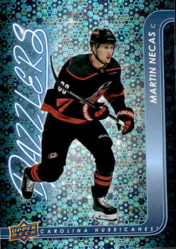 Martin Necas Carolina Hurricanes Upper Deck 2024/25 Series 1 Dazzlers Blue #DZ-29