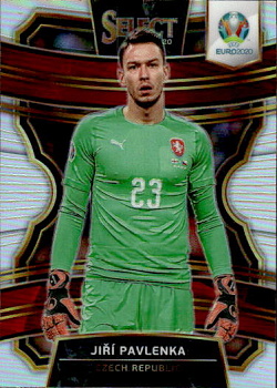 Jiří Pavlenka Czech Republic Panini Select UEFA Euro 2020 Preview Silver Prizm #75