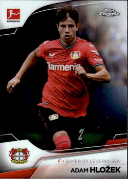 Adam Hlozek Bayer 04 Leverkusen Topps Chrome Bundesliga 2022/23 #62