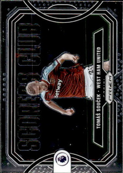 Tomas Soucek West Ham United 2021/22 Panini PRIZM Premier League Scorers Club #238