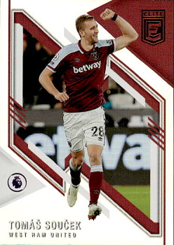 Tomas Soucek West Ham United 2021/22 Panini Donruss Elite Premier League #165
