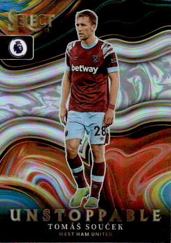 Tomáš Souček West Ham United Panini Select Premier League 2022/23 Unstoppable #10