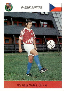 P. Berger Czech Republic PAPYRO Podzim 94 1. ceska fotbalova liga 1994/95 #49