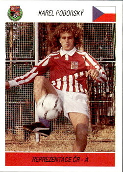 K. Poborsky Czech Republic PAPYRO Jaro 95 1. ceska fotbalova liga 1994/95 #59