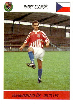 R. Sloncik Czech Republic U21 PAPYRO Jaro 95 1. ceska fotbalova liga 1994/95 #79
