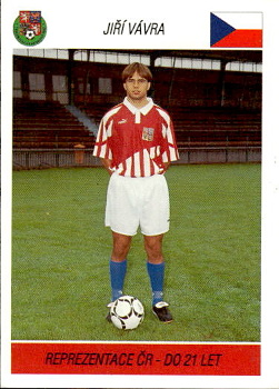 J. Vavra Czech Republic U21 PAPYRO Jaro 95 1. ceska fotbalova liga 1994/95 #81