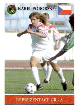 K. Poborsky Czech Republic PAPYRO 1. ceska fotbalova liga 1995/96 #59