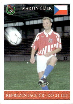 M. Cizek Czech Republic U21 PAPYRO 1. ceska fotbalova liga 1995/96 #69