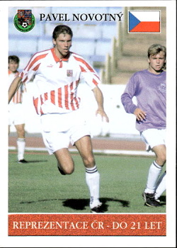 P. Novotny Czech Republic U21 PAPYRO 1. ceska fotbalova liga 1995/96 #76